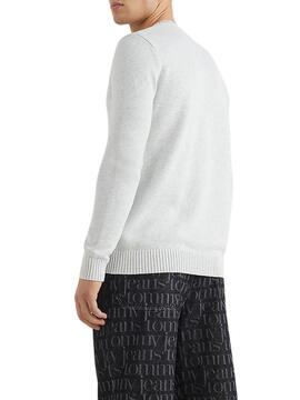 Jersey Tommy Jeans Basico Essential Gris