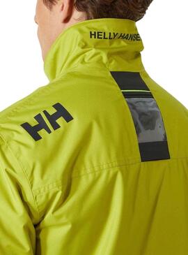 Cazadora Helly Hansen Crew Midlayer Verde Hombre