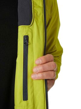 Cazadora Helly Hansen Crew Midlayer Verde Hombre