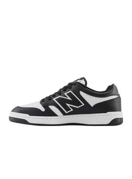 Zapatillas New Balance 480 blanco y negro para hombre
