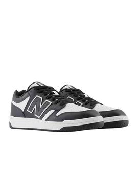 Zapatillas New Balance 480 blanco y negro para hombre