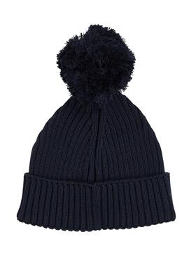 Gorro Tommy Hilfiger Big Flag Pom Pom Negro