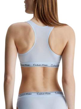 Sujetador Calvin Klein Racerback Blanco para Mujer