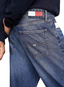 Pantalones vaqueros Tommy Jeans  Isaac Tapered azul  para hombre 