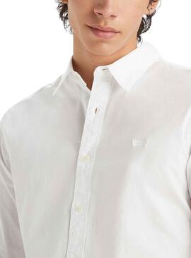 Camisa Levis Battery Housemark Blanco Para Hombre