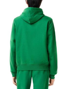 Sudadera Lacoste Basic XL Verde Para Hombre