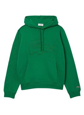 Sudadera Lacoste Basic XL Verde Para Hombre