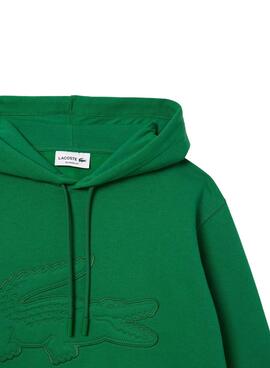 Sudadera Lacoste Basic XL Verde Para Hombre