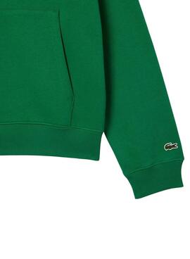 Sudadera Lacoste Basic XL Verde Para Hombre