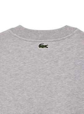 Sudadera Lacoste Loose Fit Gris para Hombre