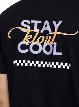 Camiseta Klout Cool Negro Unisex