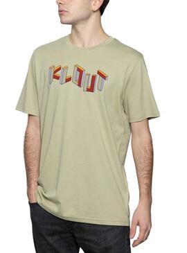 Camiseta Klout Art Verde Unisex
