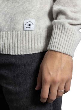 Jersey Klout Greca Gris para Hombre