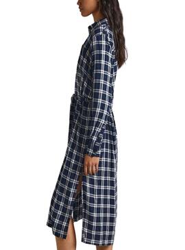Vestido Pepe Jeans Iliana Cuadros Midi Para Mujer