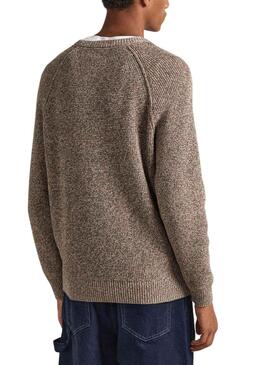 Jersey Pepe Jeans Sherwood Tostado Para Hombre