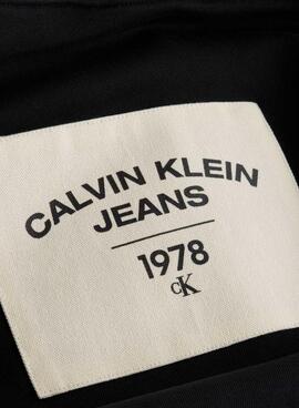 Sudadera Calvin Klein Relaxed Negro para Mujer