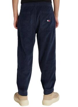 Pantalón Tommy Jeans Corduroy Marino Hombre