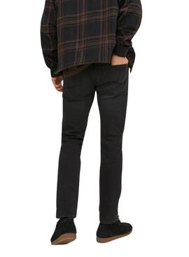 Pantalón Vaquero Jack and Jones Mike Negro Hombre