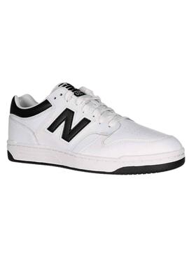 Zapatillas New Balance 480 blanco y negro para hombre