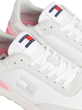 Zapatillas Tommy Jeans Tech Runner Rosa Mujer