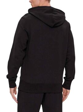 Sudadera Calvin Klein Institutional Hoodie Negro
