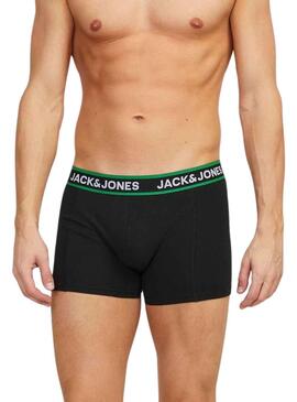 Pack Calzoncillos Jack and Jones Flowers