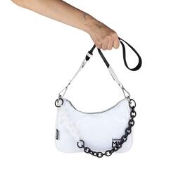 Bolso Baguette Munich Blanco Para Mujer