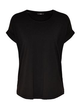 ONLMOSTER S/S O-NECK TOP JRS Black
