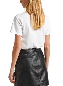 Camiseta Pepe Jeans Higi Blanco Para Mujer