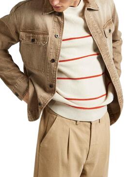 Sobrecamisa Pepe Jeans Enzo Denim Para Hombre