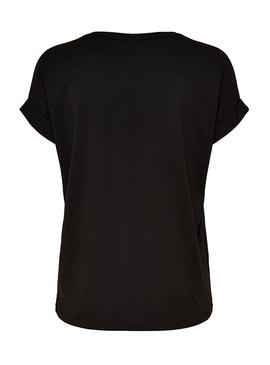 ONLMOSTER S/S O-NECK TOP JRS Black