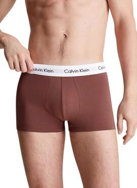 Pack 3 Boxers Calvin Klein Low Rise Multicolor