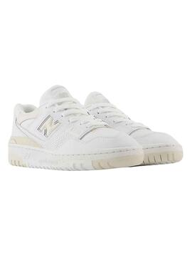 Zapatilla New Balance GSB550BK blanco para niño y niña