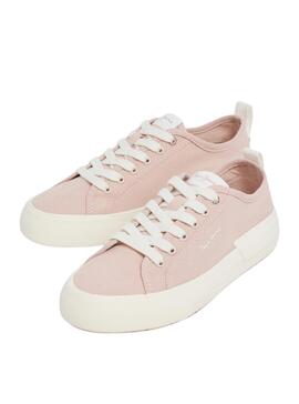 Zapatillas Pepe Jeans Allen Band Rosa Para Mujer