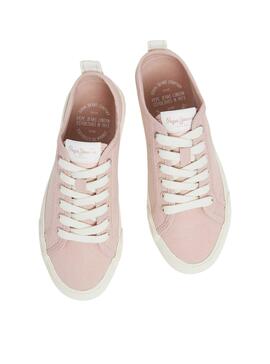 Zapatillas Pepe Jeans Allen Band Rosa Para Mujer