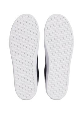 Zapatillas Tommy Hilfiger Canvas Marino para Mujer