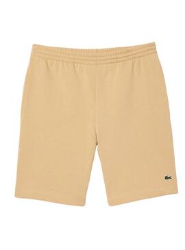 Bermuda Lacoste Eco Beige para Hombre