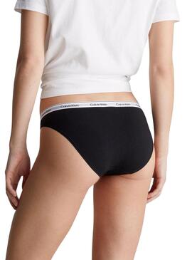 Braguitas Calvin Klein Basic Negro para Mujer