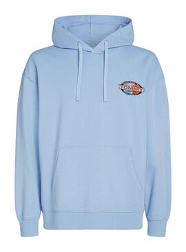Sudadera Tommy Jeans Archive Azul para Hombre