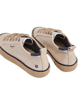 Zapatillas Pepe Jeans Port Basic Beige para Hombre