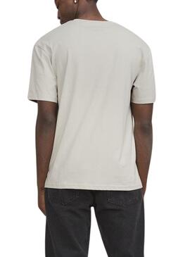 Camiseta Jack and Jones Picture Gris para Hombre