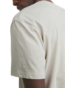 Camiseta Jack and Jones Picture Gris para Hombre