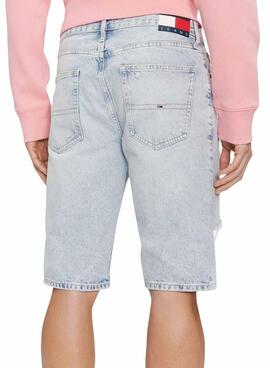 Bermudas Tommy Jeans azules para hombre 