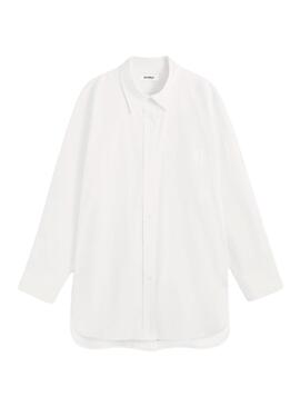 Camisa Ecoalf Andrea Blanco para Mujer