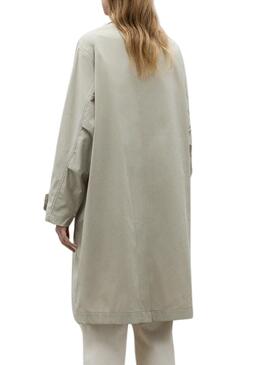 Chaqueta Ecoalf Ida Beige Para Mujer