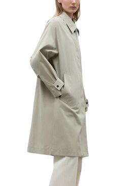 Chaqueta Ecoalf Ida Beige Para Mujer