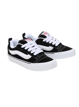 Zapatillas Vans negras Knu Skool para hombre y mujer