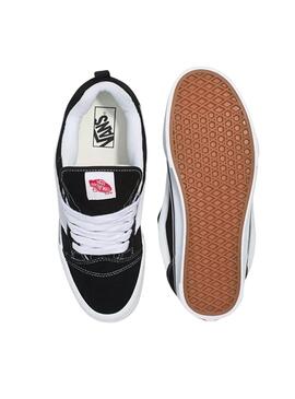 Zapatillas Vans negras Knu Skool para hombre y mujer