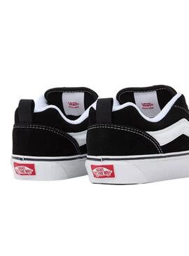 Zapatillas Vans negras Knu Skool para hombre y mujer