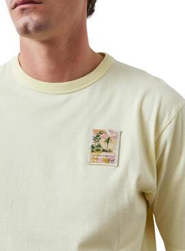 Camiseta Altonadock Paradise Amarillo para Hombre